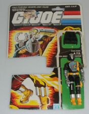 1986 Vintage GI Joe Lot ARAH Cobra BATS v1 3.75 Figure Accessories & Cardback picture