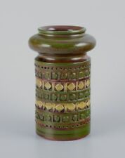 Bitossi, Italy, ceramic vase with geometric pattern, 1960s/70s picture