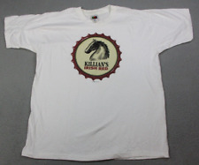 Vintage Killian's Irish Red Shirt Adult Extra Large 90's Alcohol 1999 Y2K Beer picture
