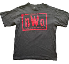 VTG 1998 WCO NWO Wolfpack Bad Ass Arrived And Is Here To Stay T Shirt L picture