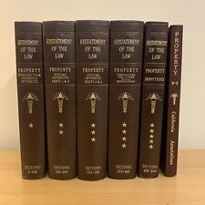 Restatements of the Law 1st (reprint 79), Property Sec 1-568 Vol. 1-5 + CA Annot picture
