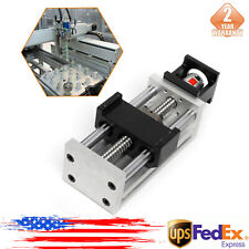 Ball Screw Rail Slide Linear Guide Stage Manual Table CNC Linear 100mm stroke US picture