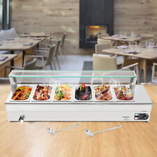 Large Capacity Electric Food Warmer Steam Table Buffet Bain Marie Countertop picture