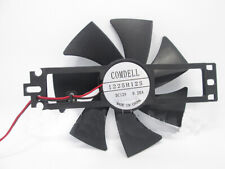 1x ultra-thin heater 7 leaf cooling fan DC12V 0.2A 2 line 1225H12S picture