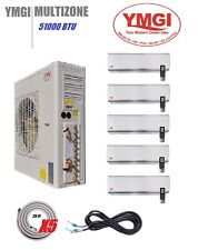 YMGI 60000 Btu 5 Zone Ductless Mini Split Air Conditioner with Heat pump MK76 picture