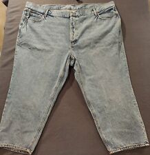 Old Navy High Waisted Slouchy Straight Leg Distressed Jeans Size 28 /2 B966 picture