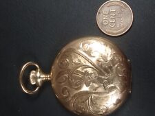Working Antique 1891 Waltham Grade J Gold Filled Pocket Watch picture