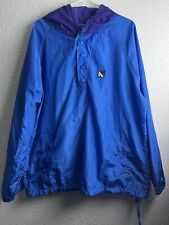 Vintage Serac Windbreaker Jacket Mens XL Blue Purple USA picture