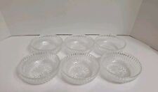 Vintage Gorham Crystal Starlight Bowls Full Lead 1.5 Cup Brilliant Cut Lot of 6 picture