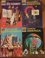Vintage 1961 -1964 Lot of 4 The How and Why Wonder Books of   USED picture