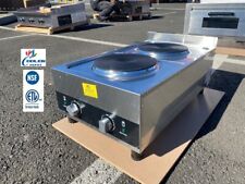 NEW Commercial Electric Two Burner Hot Plate Stove Range Restaurant Use NSF picture
