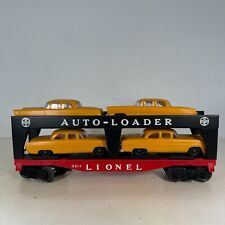 Lionel 6414 O Gauge Postwar Evans Auto Loader Freight w/ 4 Mustard Yellow Cars picture