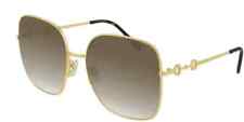 NEW Gucci GG0879S-002-61/18/140 GOLD Sunglasses MADE IN ITALY PERFECT AUTHENTIC picture
