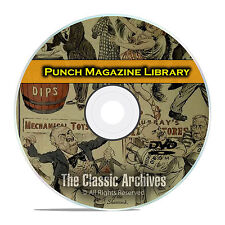 Punch Magazine, British Humor Comics Satire, 78 Volumes, 2028 Issues DVD E43 picture