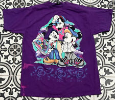 Vintage Mickey Mouse, Minnie Mouse  and Goofy Disney Cartoon Tshirt Mens Large picture