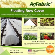 Agfabric Floating Row Cover Frost Blanket Garden Fabric Cover 0.55oz 10ft x100ft picture