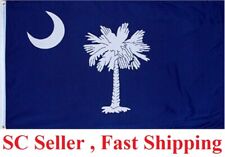 3X5 South Carolina Flag 3'x5' State of SC Banner Flag FAST SHIP by SC Seller picture
