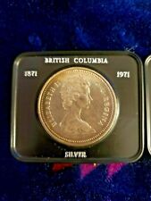 1871-1971 British Columbia Silver $1 Dollar RARE (Only 2 left to purchase) picture