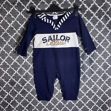Baby Gap Sailor Blue Boys Size 18-24 Month Sweatshirt Body Suit Outfit Vintage picture