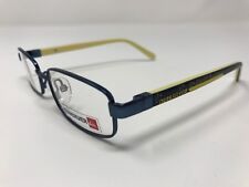 Great Deal Quiksilver eyeglass Frame KIDS BOYS Navy Metallic Blue Yellow DA50 picture