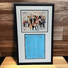 Young and the Restless 2004 Script Cast Autographed Photo Custom Frame Vintage picture