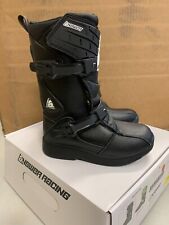 Answer Racing Pee Wee Black MX Off Road Boots Youth Sizes 10 - 13 *Open Box* picture