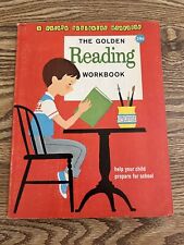 VTG 1961 The Golden Reading Workbook Mid Century Golden Beginning Workbook  picture