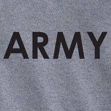 ARMY united states US Physical navy camo soldier PT Training Tee GREY t-shirt picture