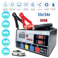 12V 24V Car Automatic Battery Charger AGM GEL Intelligent Pulse Repair Starter picture