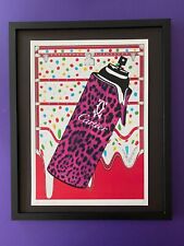 DEATH NYC Hand Signed LARGE Print Framed 16x20in COA CARTIER VUITTON BRAINWASH N picture