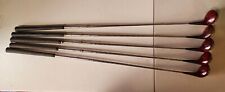 Vintage Titleist Acushnet Golf Clubs - (5) Persimmon Woods and (5) Irons picture