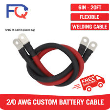 2/0 AWG Gauge Custom Battery Cable Copper Car Solar Power Wire Inverter Welding picture
