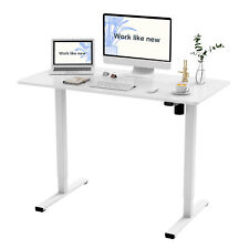 FlexiSpot Whole-Piece Electric Height Adjustable Standing Desk Home Office Desk picture