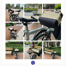 Original Front Bag Carrier for Brompton Bikes - Sandy - Designed by ecoReleaf - picture