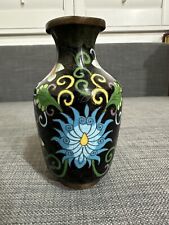 chinese antique cloisonne vase picture