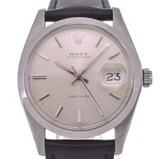 ROLEX Oyster Date Precision 6694 Number Hand Winding Men's Watch F#130255 picture