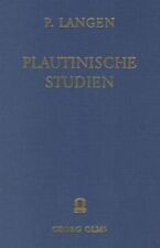 Plautinal Studies. Langen, Peter: picture