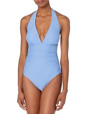 MSRP $88 Tommy Hilfiger Women's Standard One Piece Swimsuit Bay Blue Size 4 picture