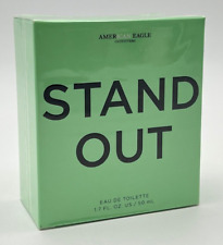 American Eagle STAND OUT 1.7 Ounce  50 ML Eau De Toilette New Sealed Box picture