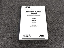 JLG 10MSP Stock Picker PVC 2108 Safety Owner Operator Manual User Guide 31219104 picture
