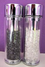 Made with Swarovski Crystal Filled SALT & PEPPER SHAKERS Brand New Gorgeous picture