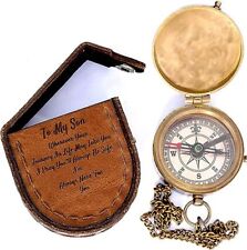 Antique Copper Compass - A Meaningful Gift for Your Son's Special Occasion picture