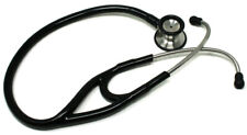 Cardiology Stethoscope Stainless Steel Dual Head Adult Black Tube Premium picture