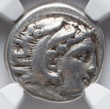 NGC Ch VF Alexander the Great III 336-323 BC Kingdom Macedon Greek Drachm Coin picture