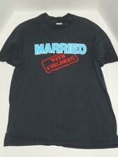 VINTAGE 1980'S MARRIED WITH CHILDREN TV SHOW XL MEN'S T-SHIRT CLEAN picture