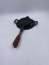 Vintage Jotul Cast Iron Crepe Maker with Stand Made in Norway picture