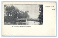 c1900s Old North Bridge Concord Massachusetts MA PMC Unposted Postcard picture