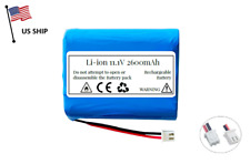 11.1V 2600mAh (12V) Lithium ion Li Ion Rechargeable Battery Pack / 2 Pin Conn picture