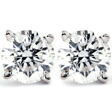1/4 - 2 Ct T.W. Natural Diamond Studs in 14k White or Yellow Gold picture
