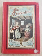 DAS GRATENDORLI Hedwig Dransfeld 1910 HC J.P. Bachem Antique German Book Köln picture